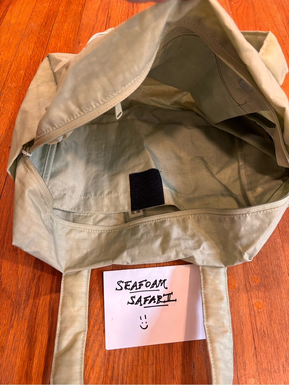 NWT Baggu Every Day Cloud Bag Celadon Green - Picture 3 of 3